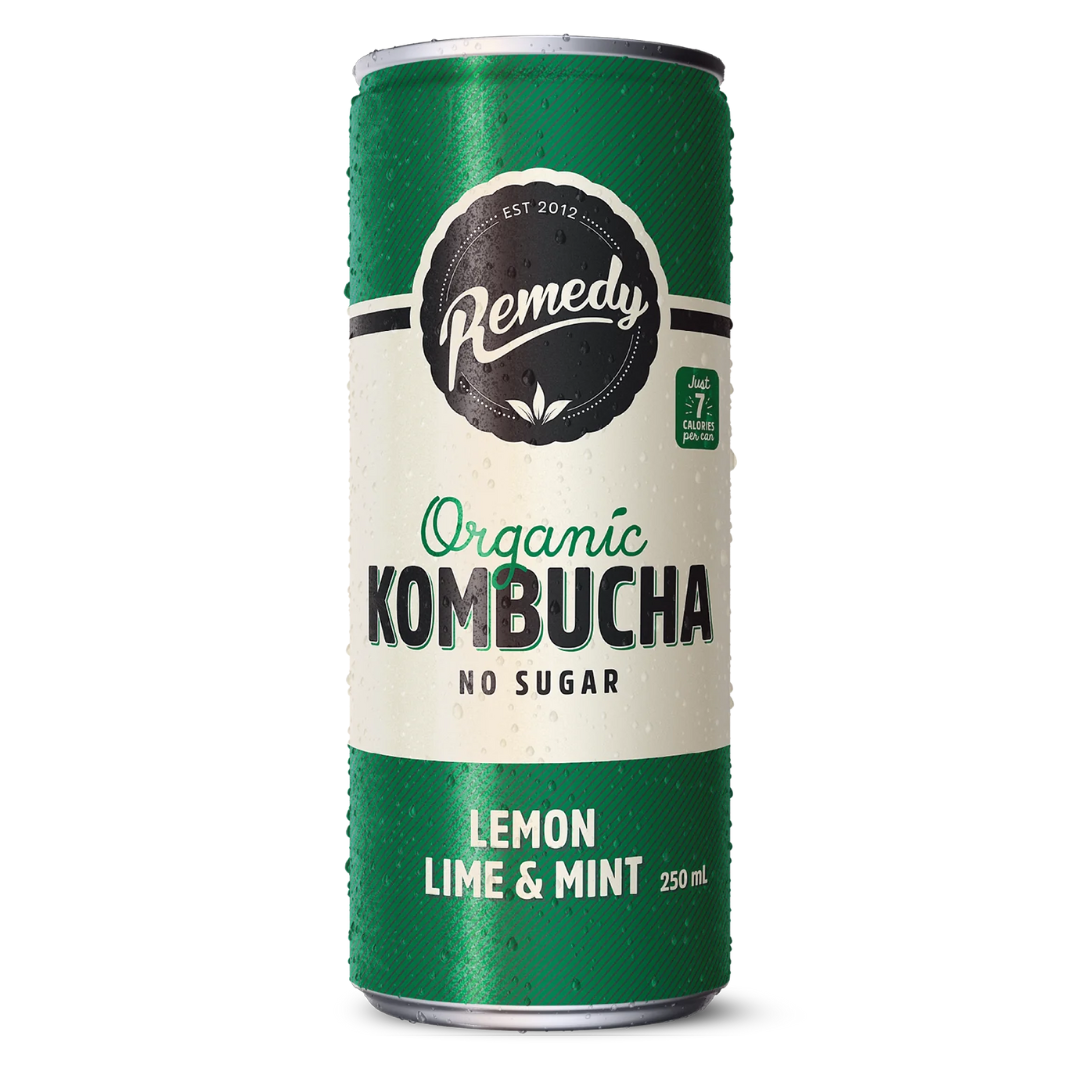Remedy Kombucha - 澳洲有機紅茶菌檸檬薄荷味250ml