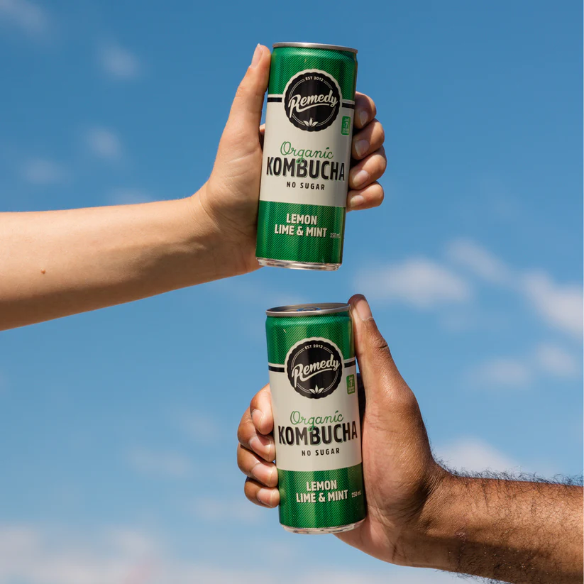 Remedy Kombucha - 澳洲有機紅茶菌檸檬薄荷味250ml