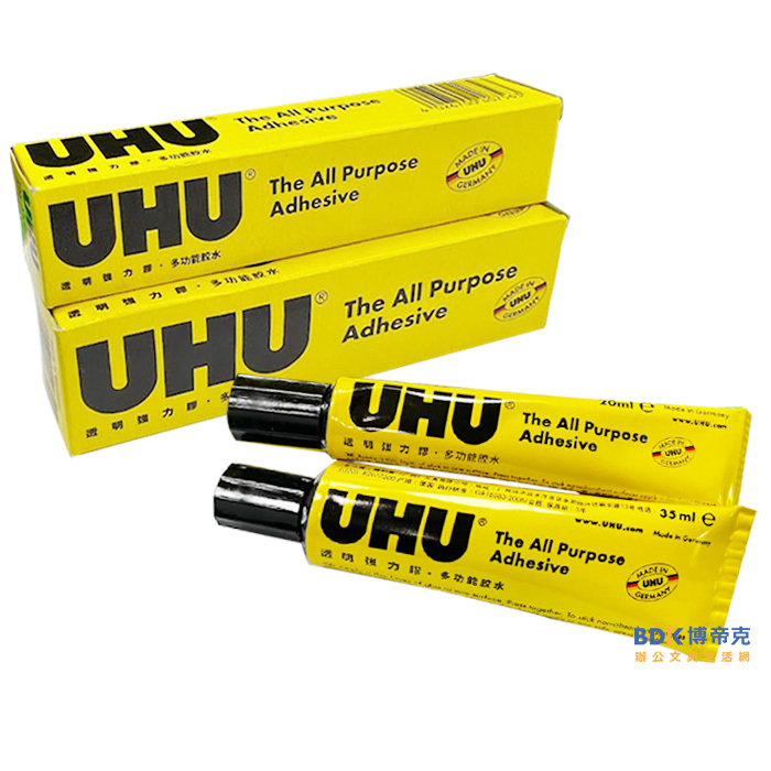 龍和文具 LONG UHU  透明強力膠 系列