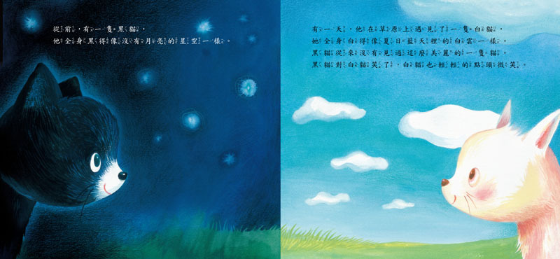 【愛智|感應書】當黑貓遇見白貓