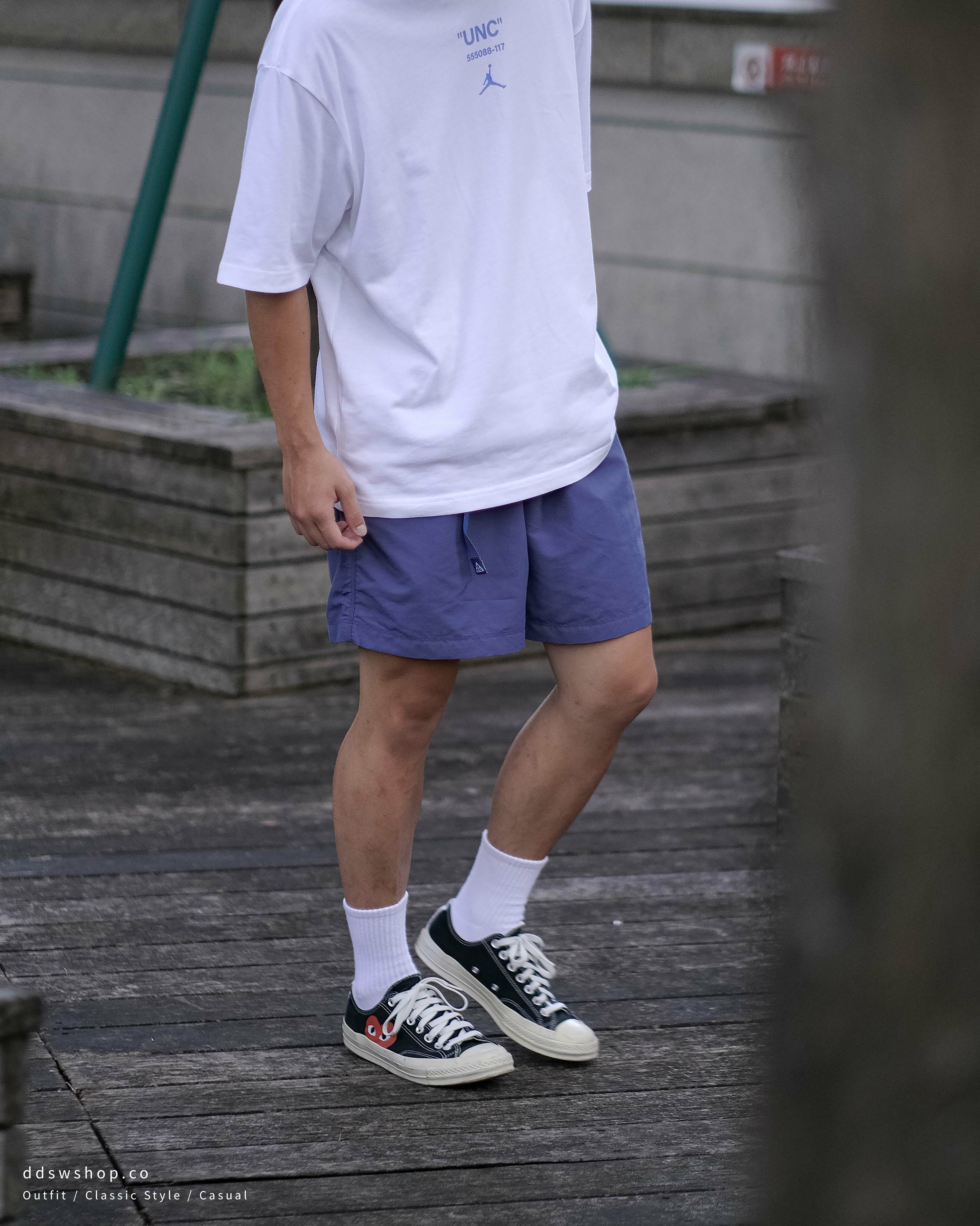 Nike ACG Outdoor 抽繩短褲 黑色 CZ6705-014 寶藍色 CZ6705-491