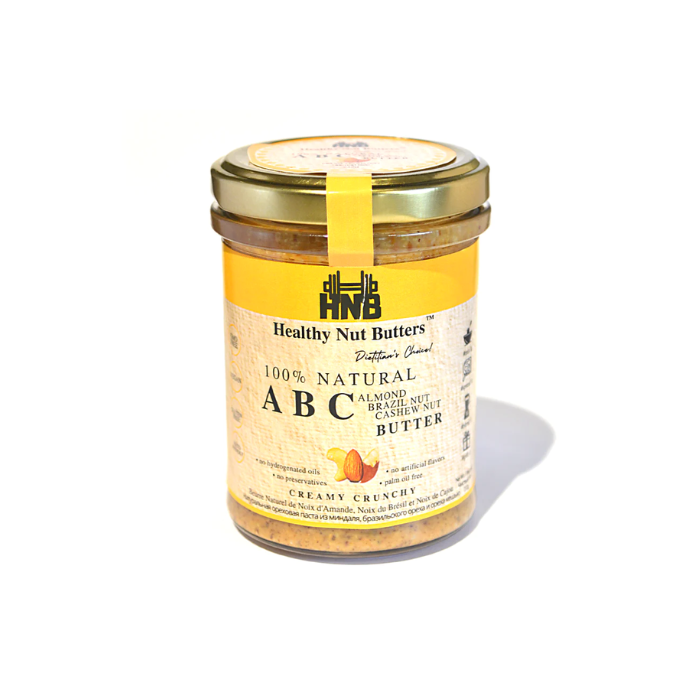[包裝被油漬沾污] Healthy Nut Butters - ABC醬 - 杏仁、腰果、巴西果仁)(212g) (42113)
