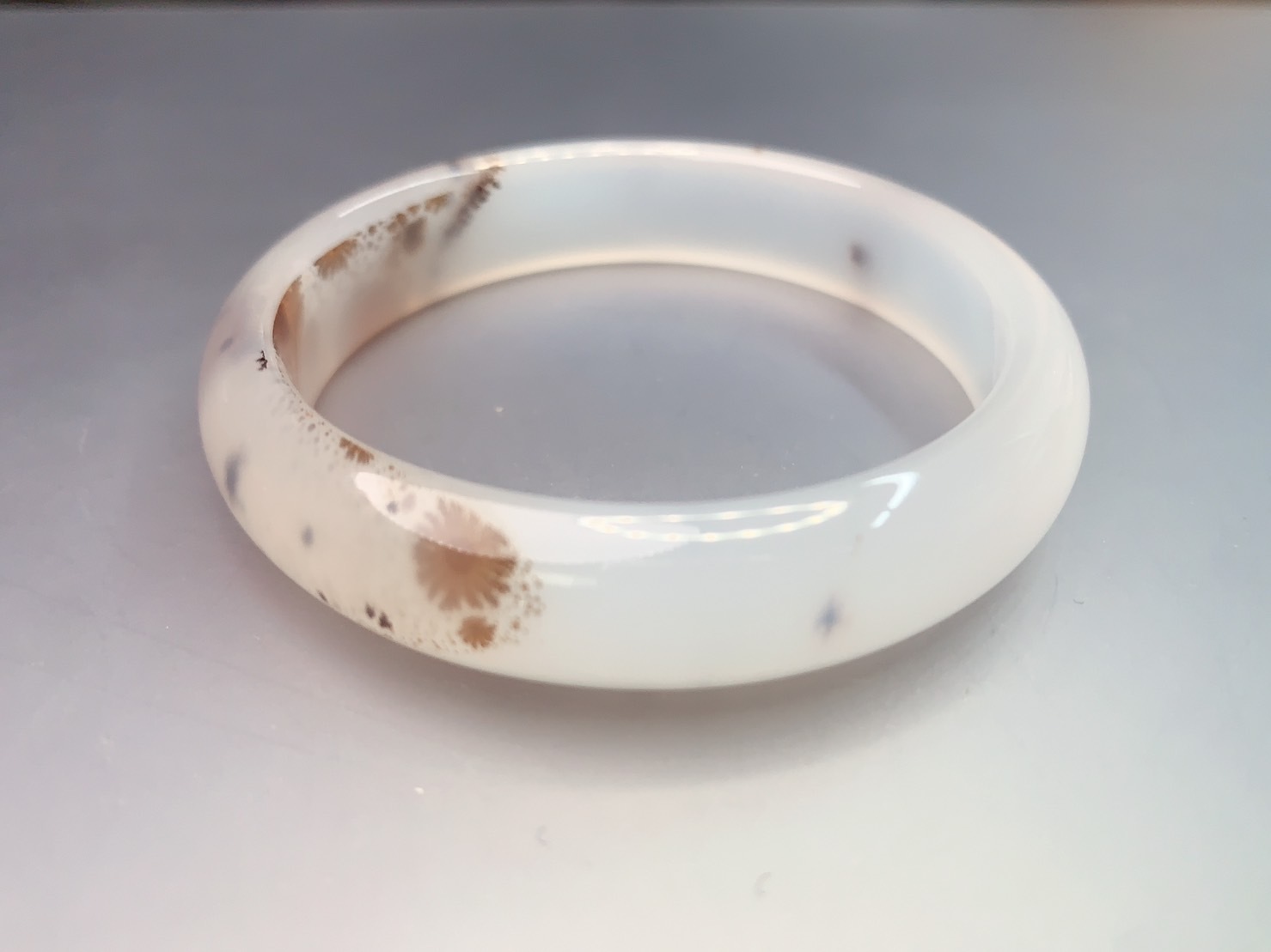 白霧花海丨風景瑪瑙手鐲