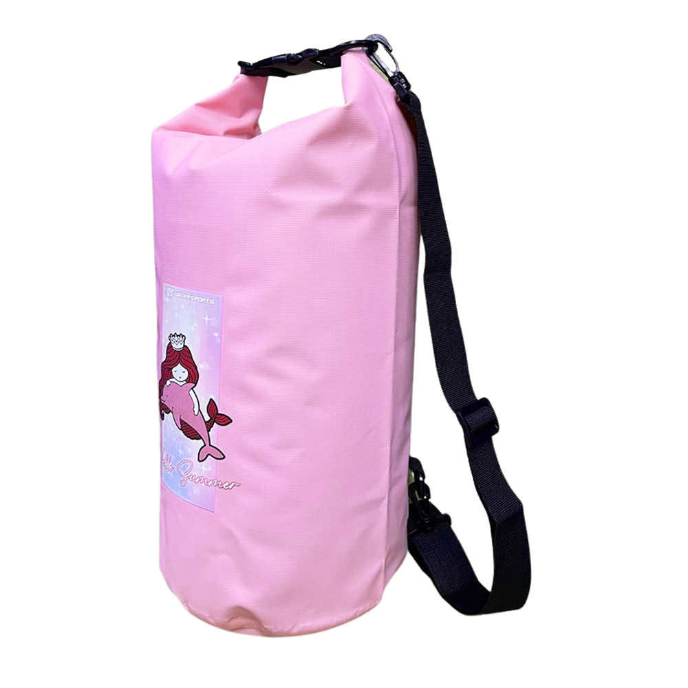 角色造型 PVC 防水袋 10升 - 淺粉紅