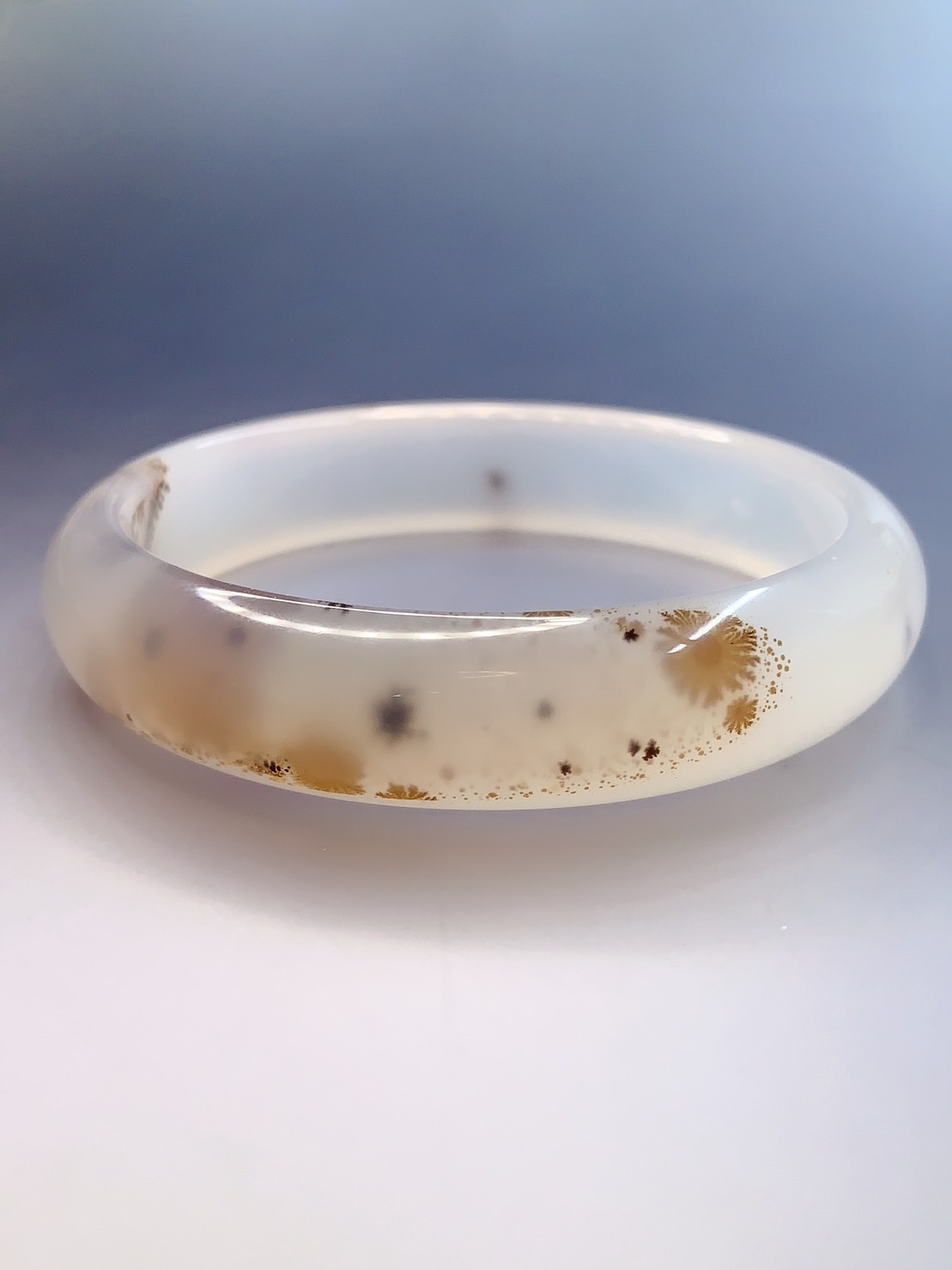 白霧花海丨風景瑪瑙手鐲