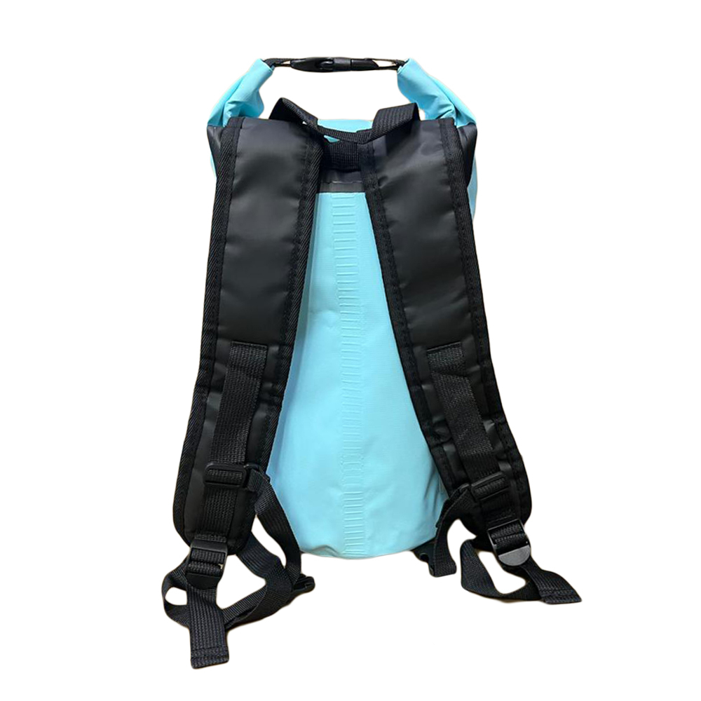 角色造型 PVC 雙肩帶防水包 10升 - 淺藍