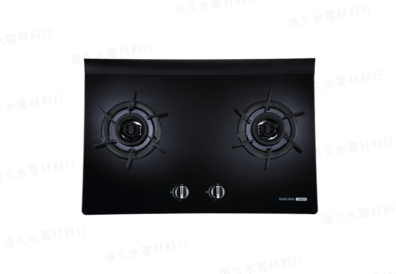 櫻花 檯面爐推薦型號 G2921G 二口雙炫火玻璃檯面爐
