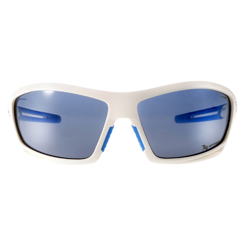 【720】T920-2 運動太陽眼鏡 (砂白/灰鍍膜) 台灣製 Slew系列