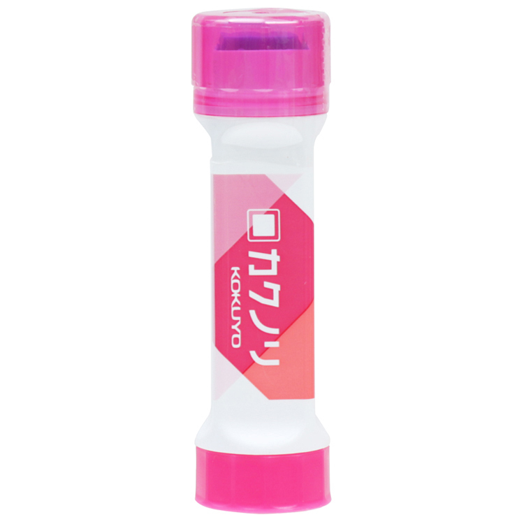 KOKUYO方形消色口紅膠/粉色 8g