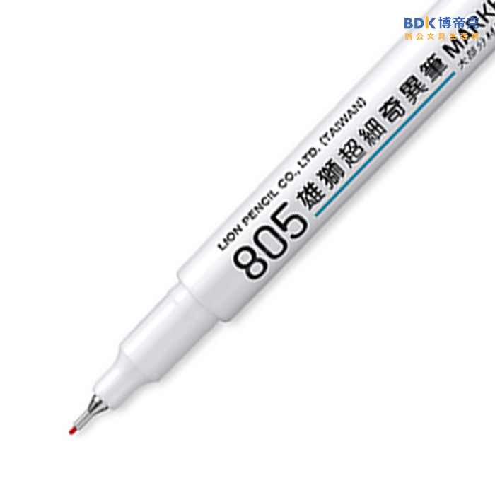 雄獅鉛筆 SIMBALION 雄獅超細奇異筆 NO.805 紅藍黑