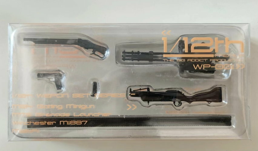 Bigaddict : 1/12 WP001 Weapon Set