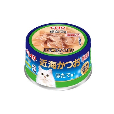 CIAO 罐頭 近海帶子 80g,A-93【原箱24 罐】