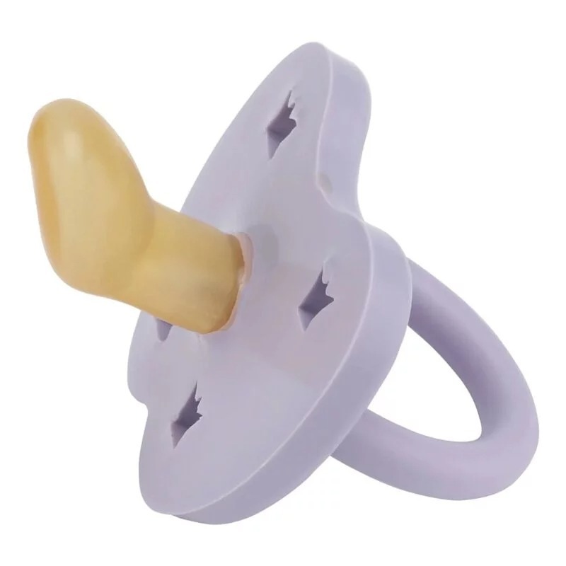 Hevea 彩色乳膠奶嘴-紫羅蘭