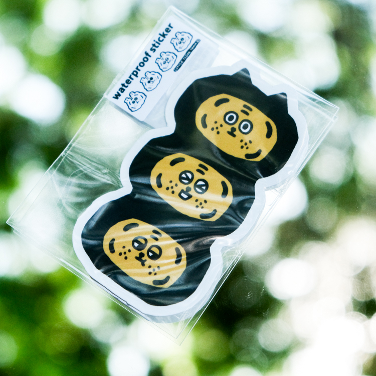 ericoco 小虎day｜防水貼紙｜丸子黑喵