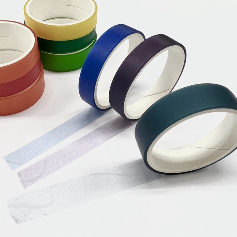 裝飾膠帶/透明藍 3入