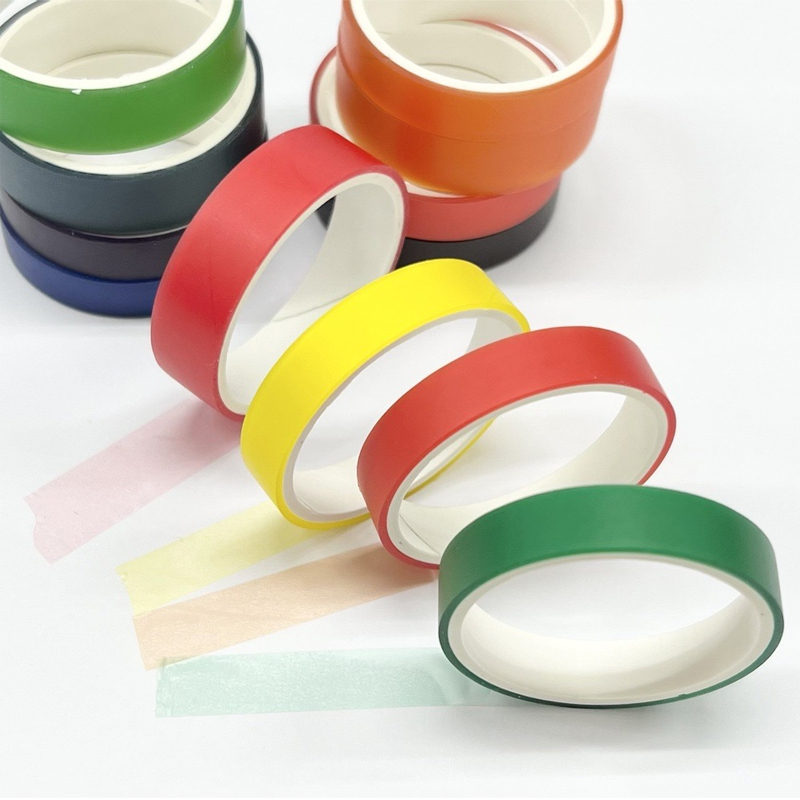 裝飾膠帶/透明粉米 3入