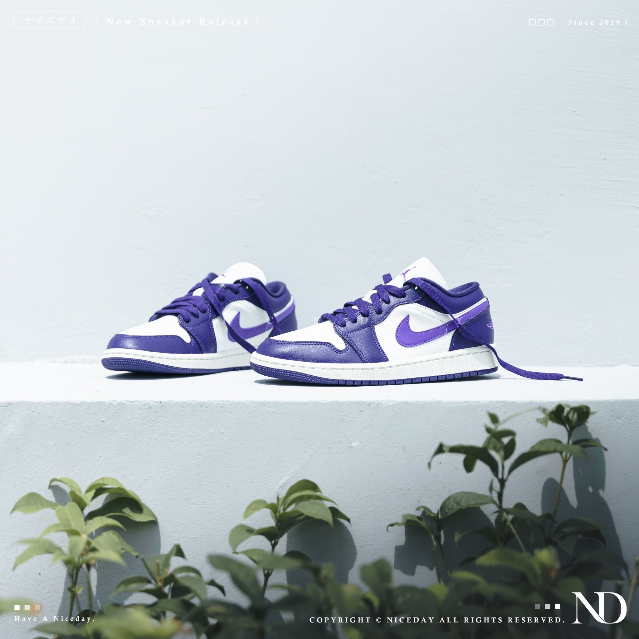 NICEDAY 部分現貨/代購 Air Jordan 1 紫葡萄 紫 白 喬丹 一代 女款 男女尺寸 DC0774-502