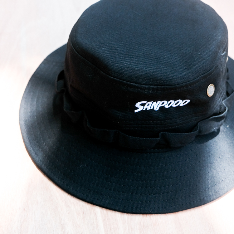 SANPOOO｜漁夫帽｜左側 LOGO