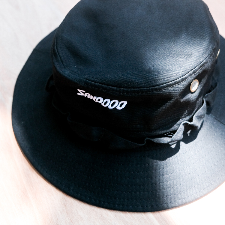 SANPOOO｜漁夫帽｜正面 LOGO