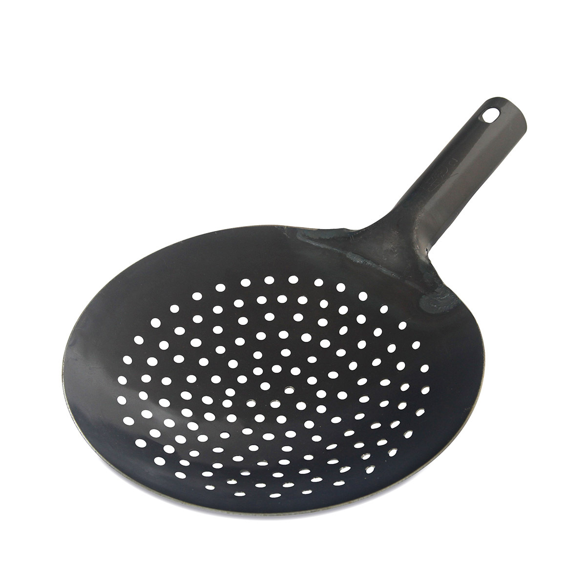 日本山田 D21cm山田打出-疏孔單柄鐵鑊 -KU-1743