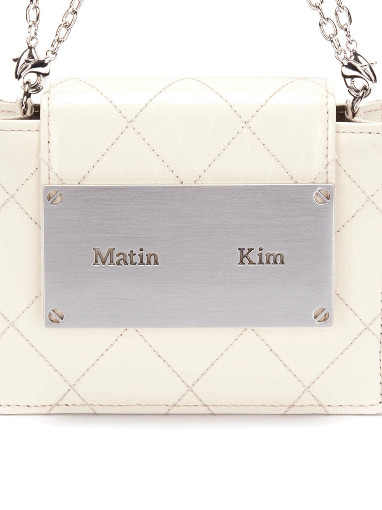 Matin Kim - QUILTING ACCORDION MINI BAG [8 colors]