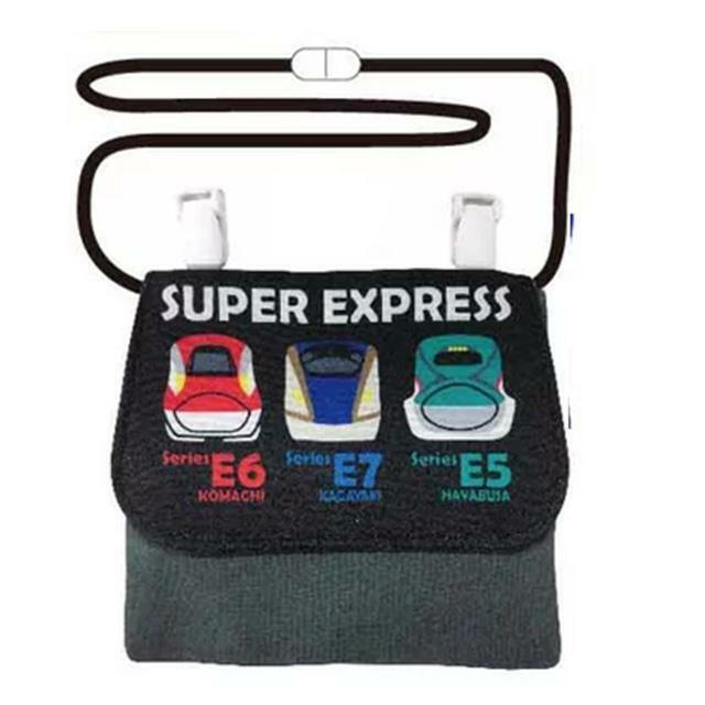 SUPER EXPRESS 新幹線夾袋 - 黑色