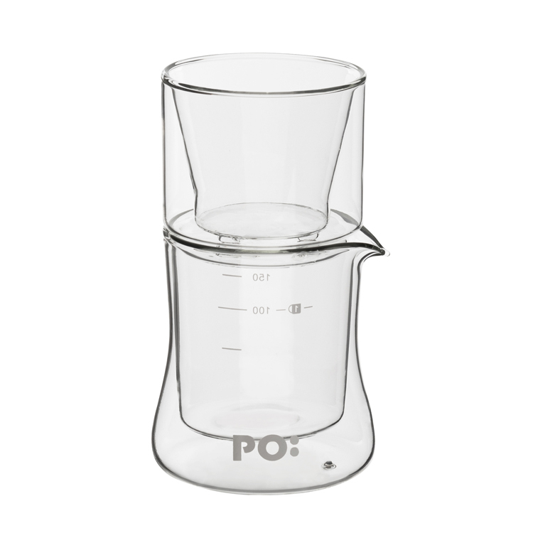 PO: 丹麥雙層玻璃手沖咖啡濾杯組