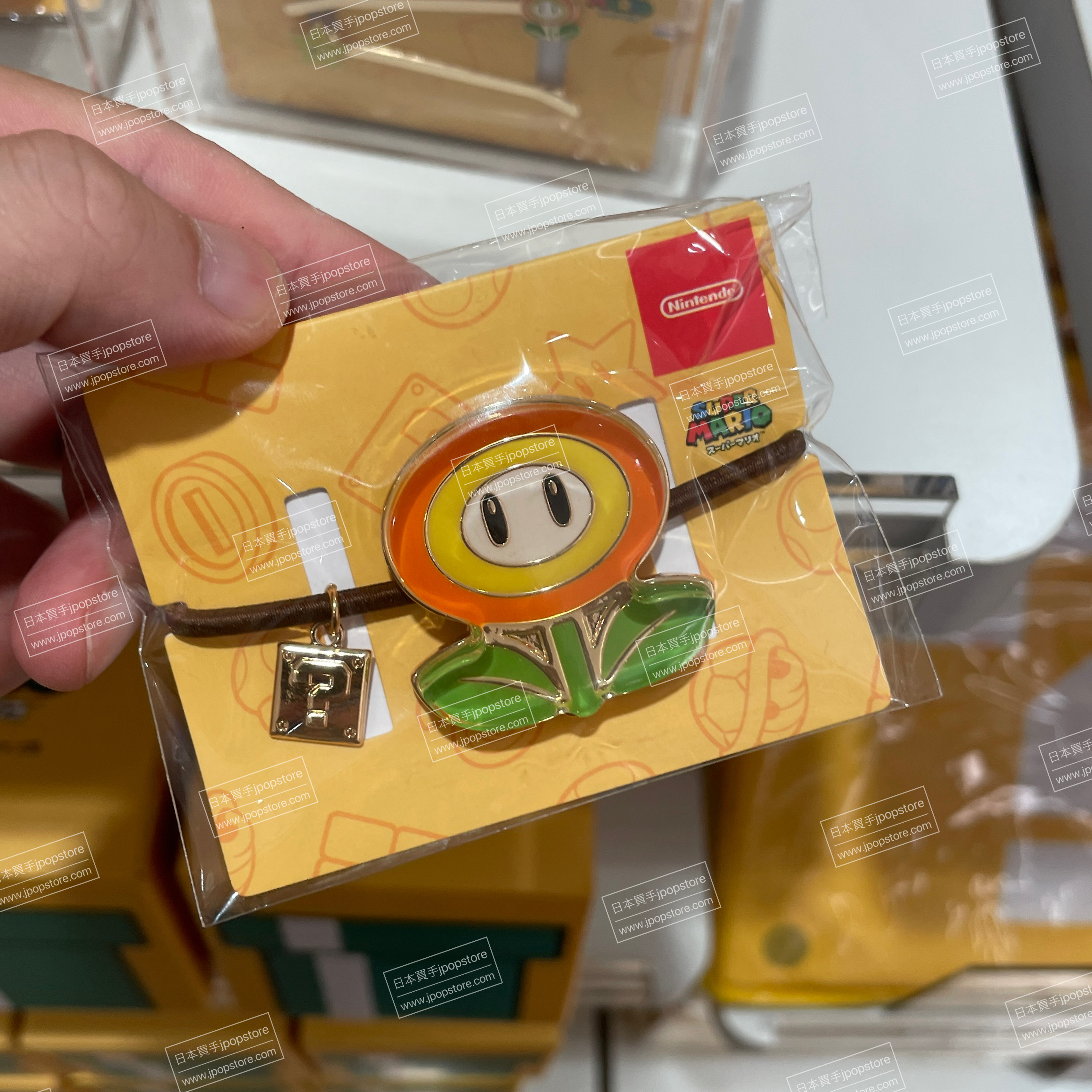 MARIO NINTENDO  瑪利歐主題髮圈 頭髮橡根