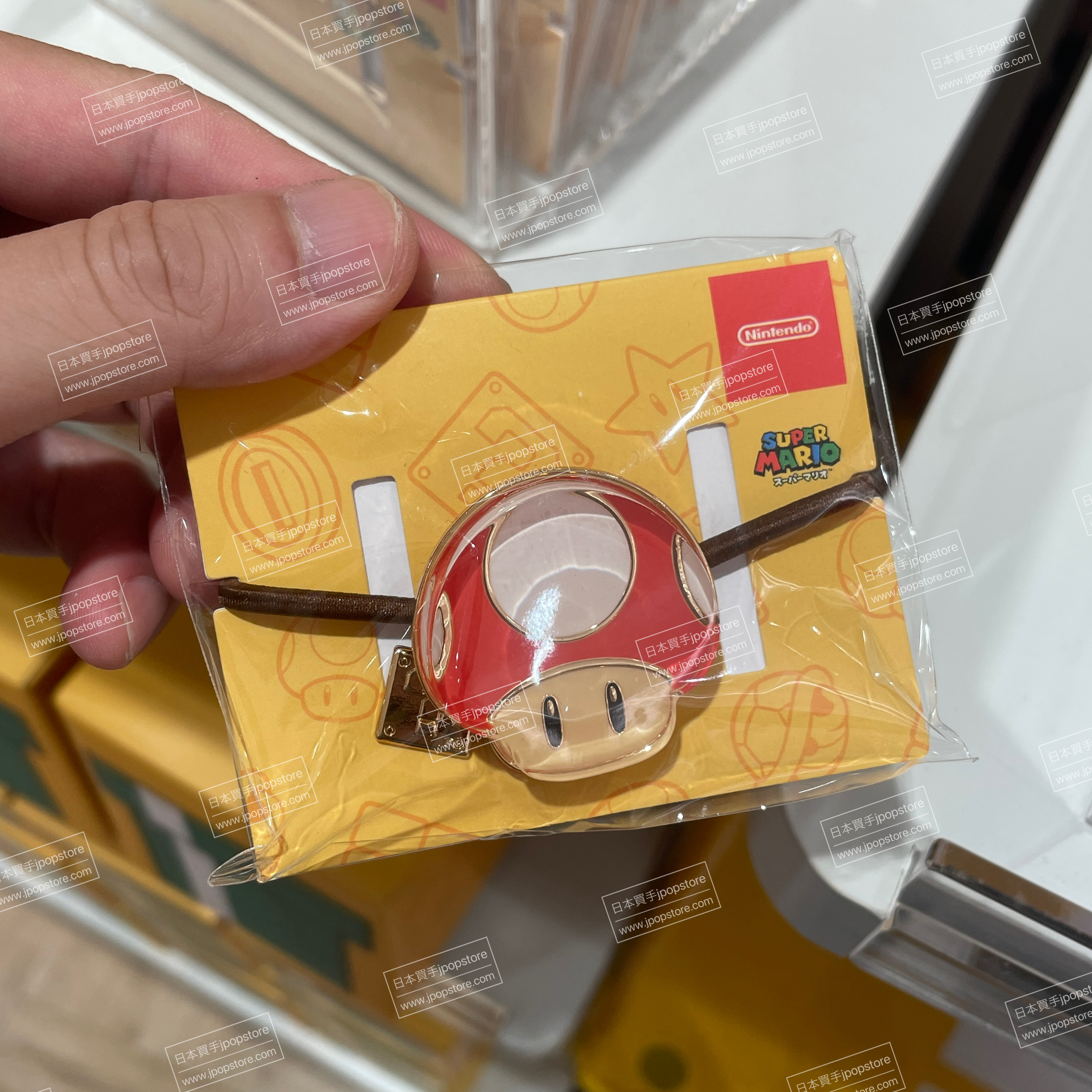 MARIO NINTENDO  瑪利歐主題髮圈 頭髮橡根