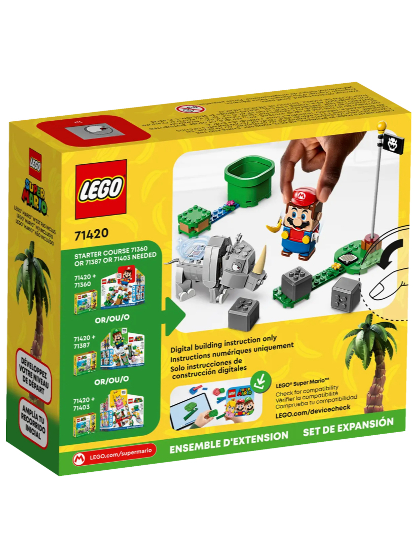 LEGO 71420 Rambi the Rhino Expansion Set