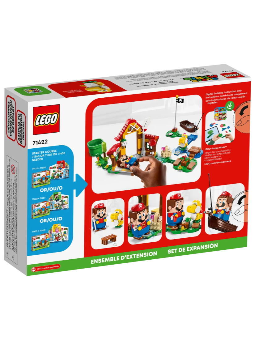 LEGO 71422 Picnic at Mario's House Expansion Set