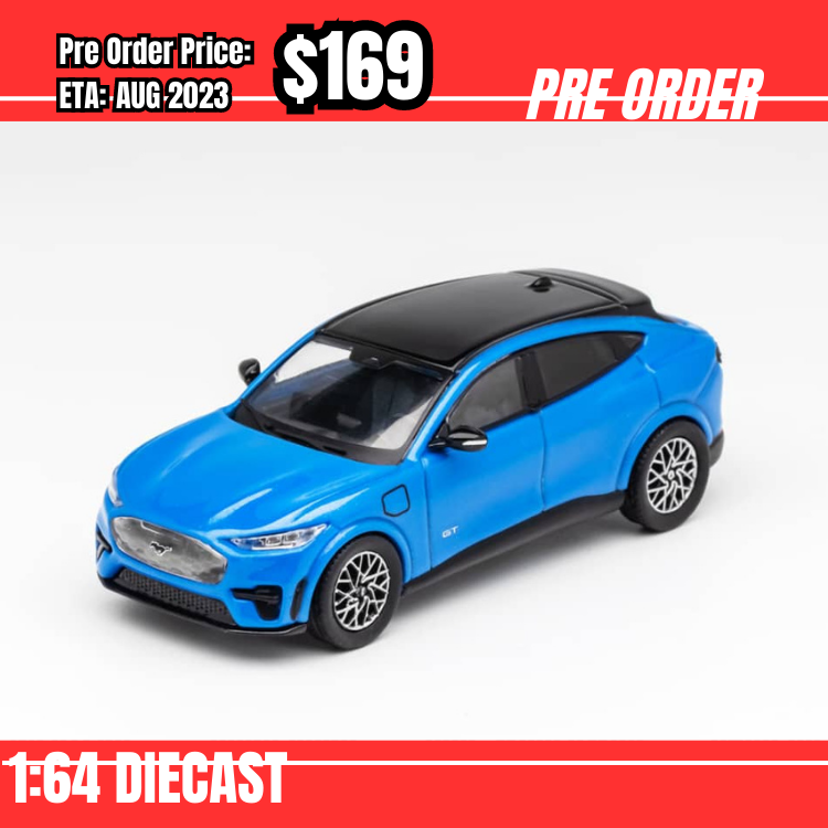 PO-$169 * GCD * 1:64 Mustang Mach-E Blue [24/07]