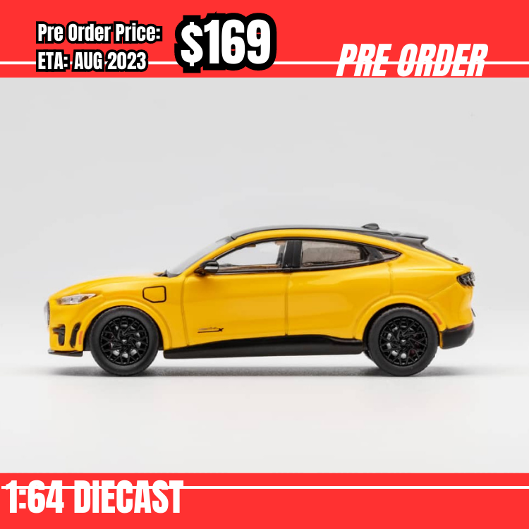 PO-$169 * GCD * 1:64 Mustang Mach-E Yellow [24/07]