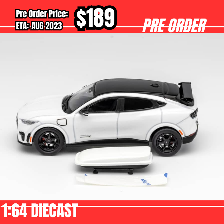 PO-$189 * GCD * 1:64 Mustang Mach-E Pearl White [24/07]