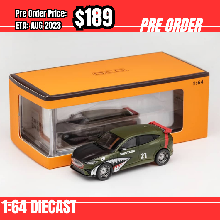 PO-$189 * GCD * 1:64 Mustang Mach-E Green Shark [24/07]
