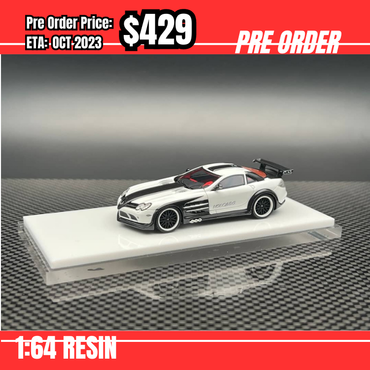 PO-$429 * VLB Models * 1:64 SLR Mclaren Hamann White [24/07]