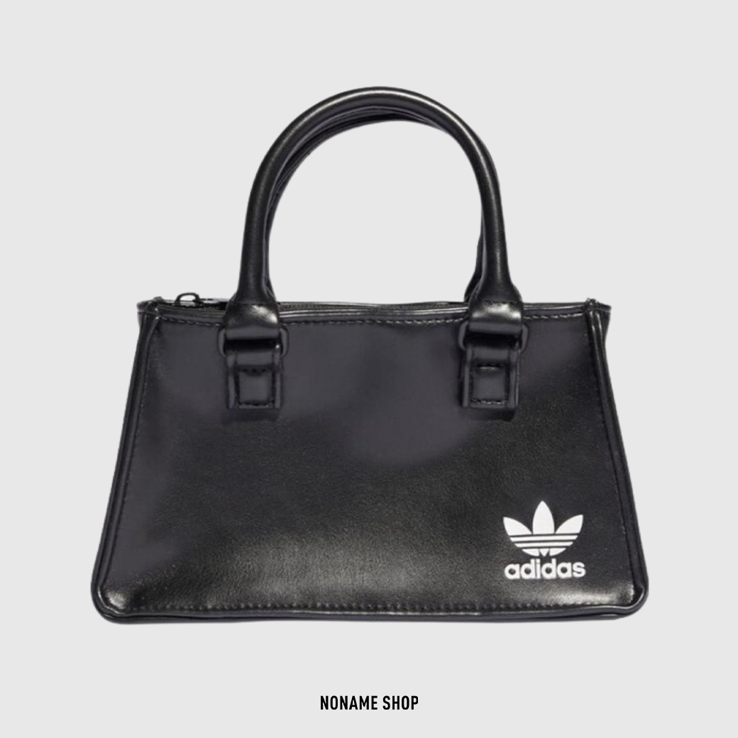 ADIDAS ORIGINALS X KSENIASCHNAIDER 手提 腰包 皮革 小包 黑色