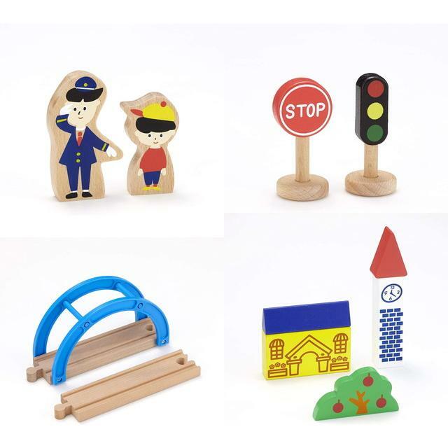 Moku Train 木製軌道初始套裝