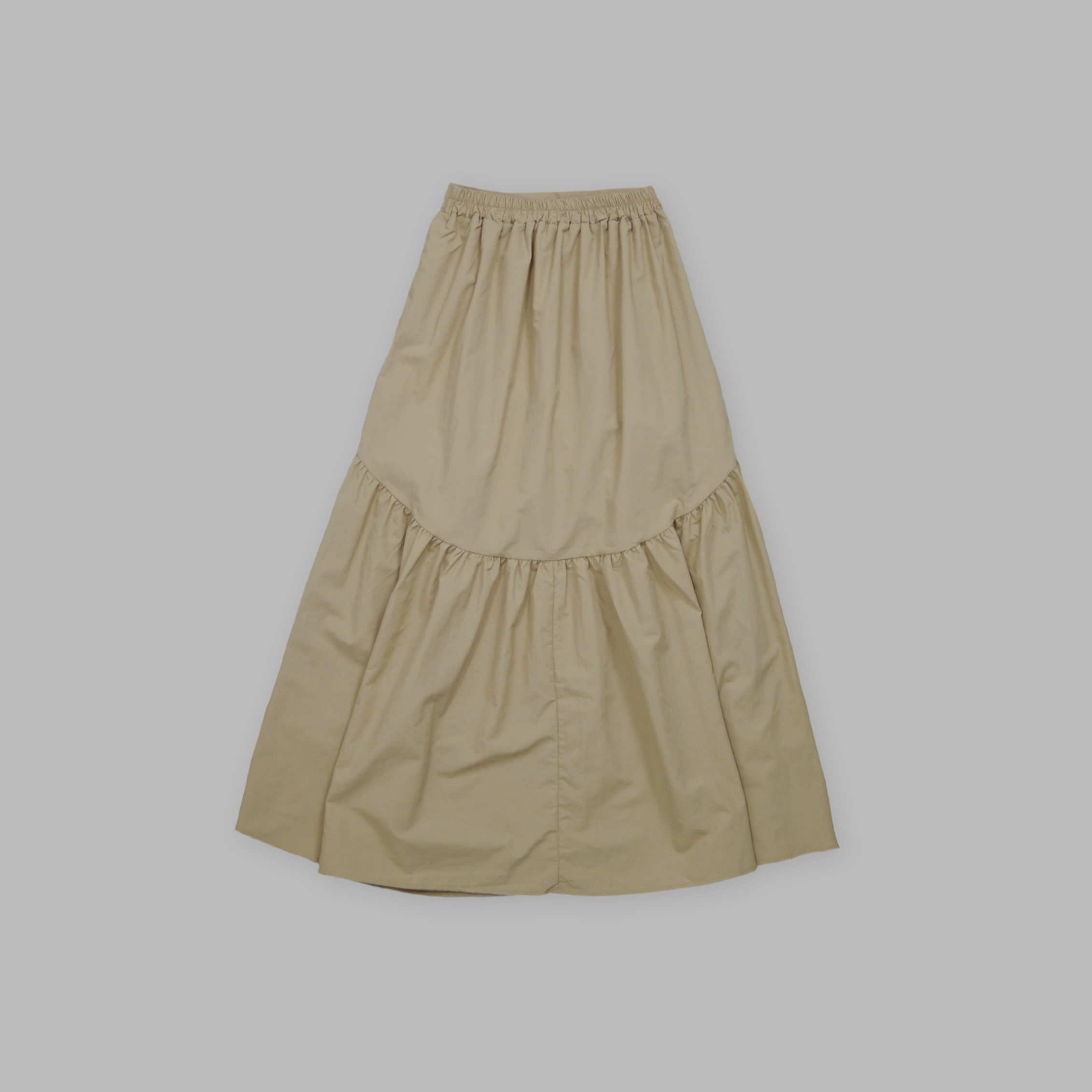 J.P.L. 高腰層疊尼龍圓裙 ╭ 3色 ╮