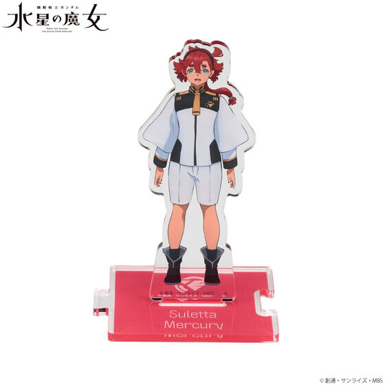 242508 Pbandai 預訂2026/2月 機動戦士ガンダム 水星の魔女 つながるアクリルスタンド（全5種）立牌