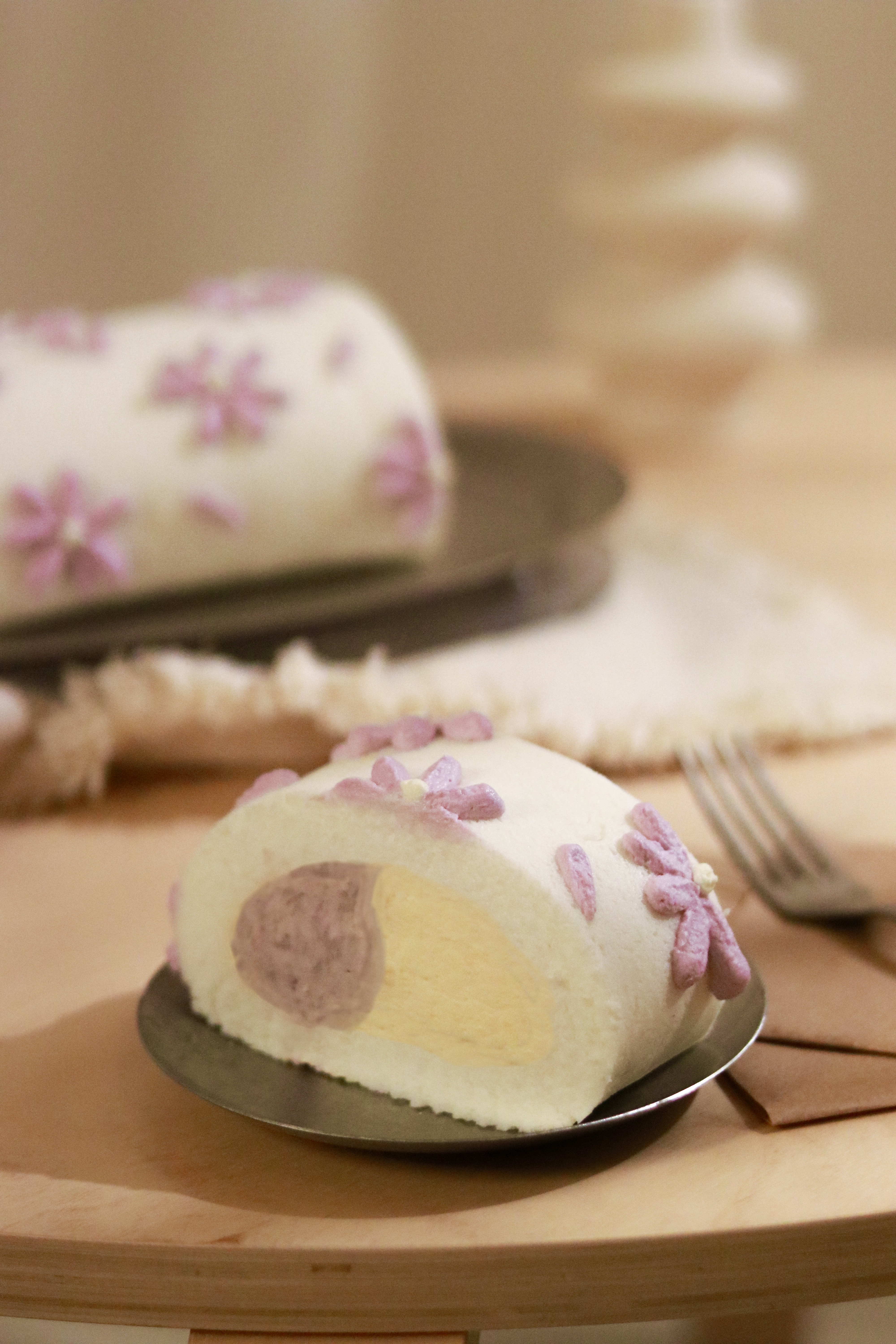 法式燉蛋芋泥天使卷