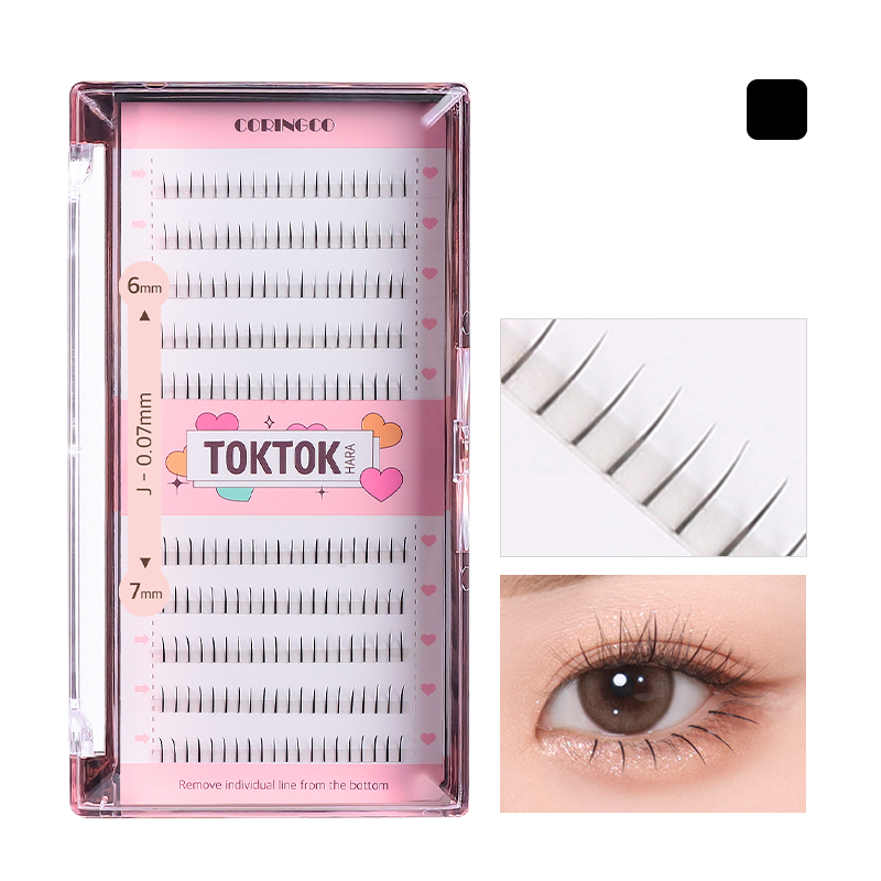 CORINGCO TOKTOKHARA Filter Under Eyelashes 6-7mm (200PCS)