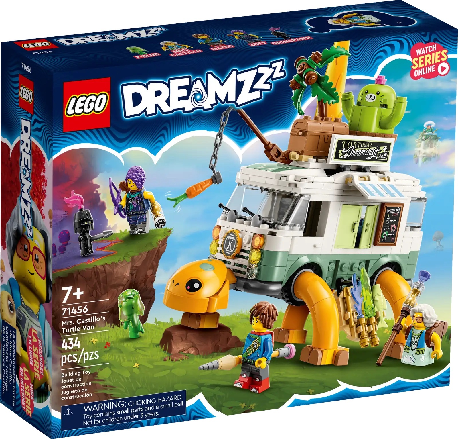[飛米樂高積木專賣店] LEGO 71456 DREAMZzz-卡斯提歐太太的烏龜車