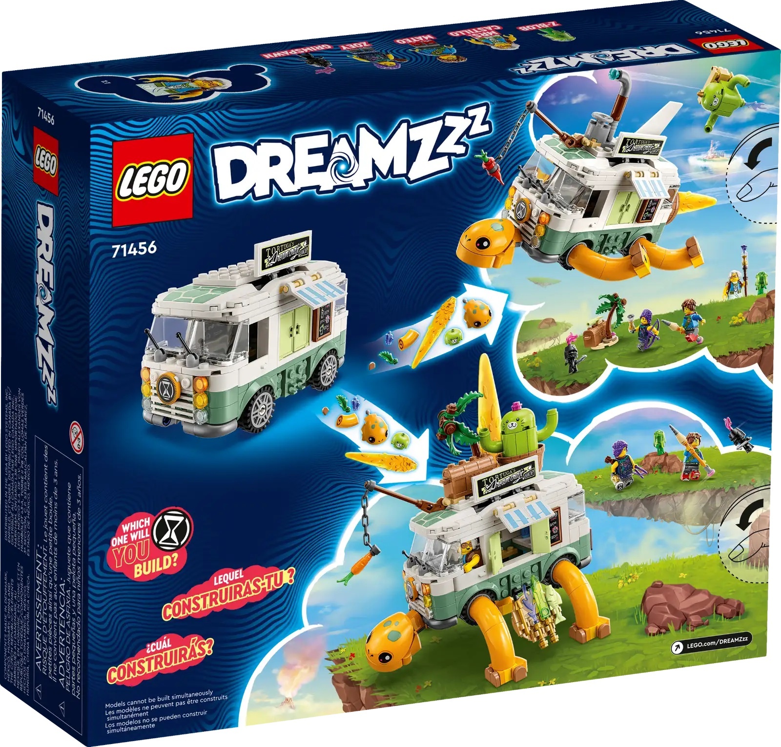 [飛米樂高積木專賣店] LEGO 71456 DREAMZzz-卡斯提歐太太的烏龜車
