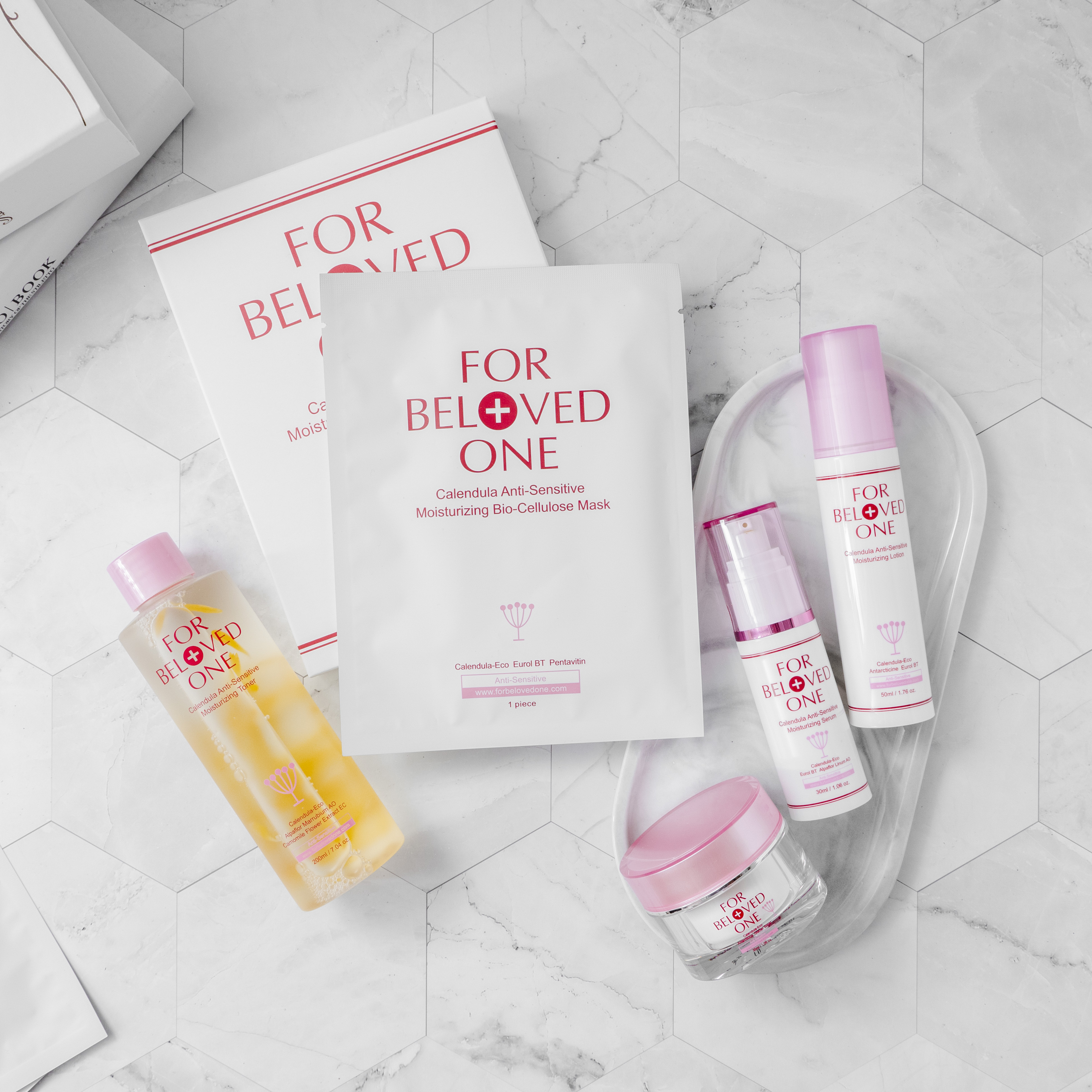 【團購】金盞花柔敏修護生物纖維面膜 3片/盒×4盒