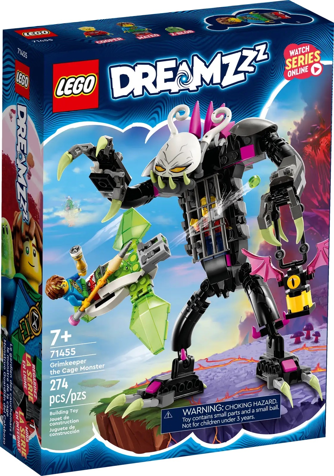 [飛米樂高積木專賣店] LEGO 71455 DREAMZzz-巨籠怪物死亡衛兵
