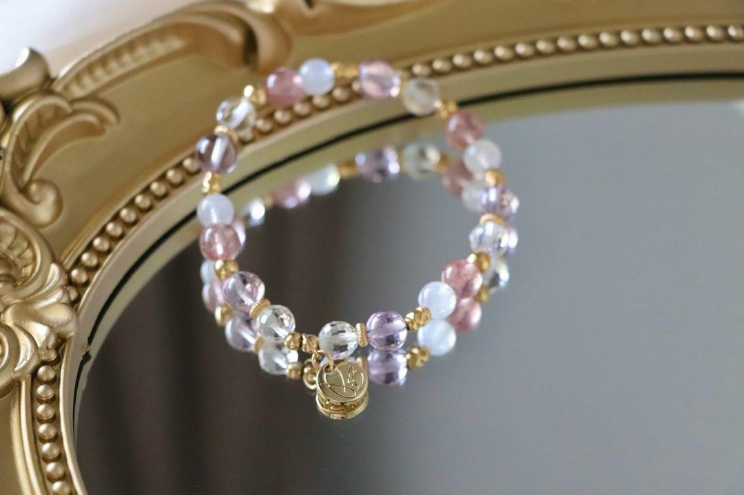 ☽◌*芭堤的舞鞋／草莓晶．紫水晶．月光