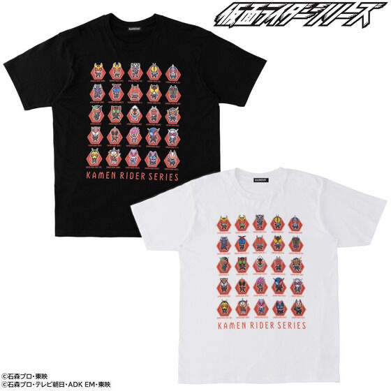 Pbandai 預訂2023/8月 仮面ライダーギーツ＆仮面ライダーシリーズ　デフォルメ　Tee