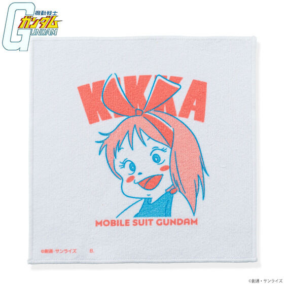 236160 Pbandai 預訂2025/12月 機動戦士ガンダム　キッカコレクション　ハンドタオル