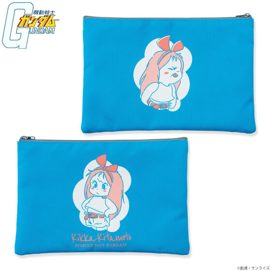 236156 Pbandai 預訂2025/12月 機動戦士ガンダム　キッカコレクション　ポーチ